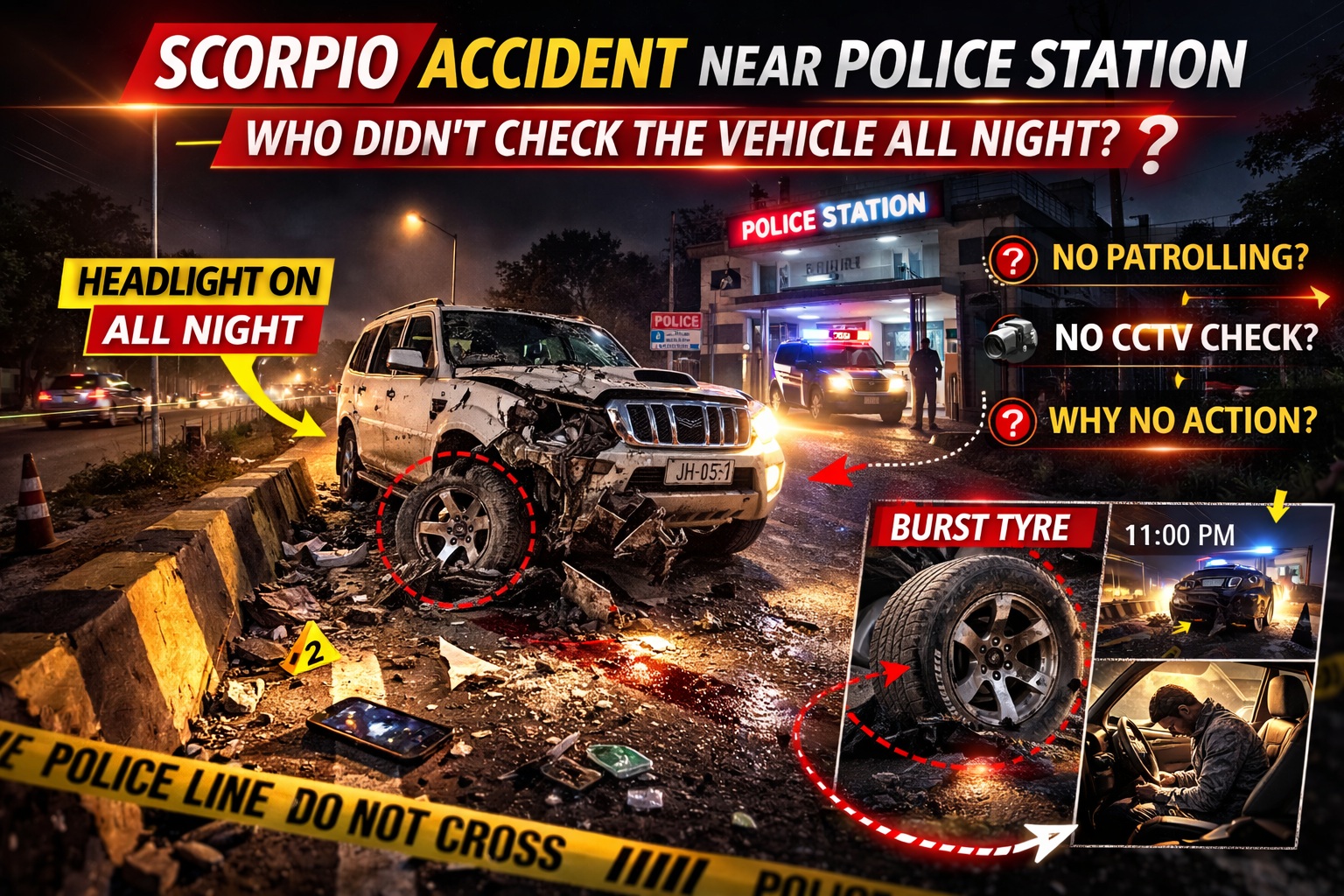 Jamshedpur Scorpio Accident Ajay Pratap